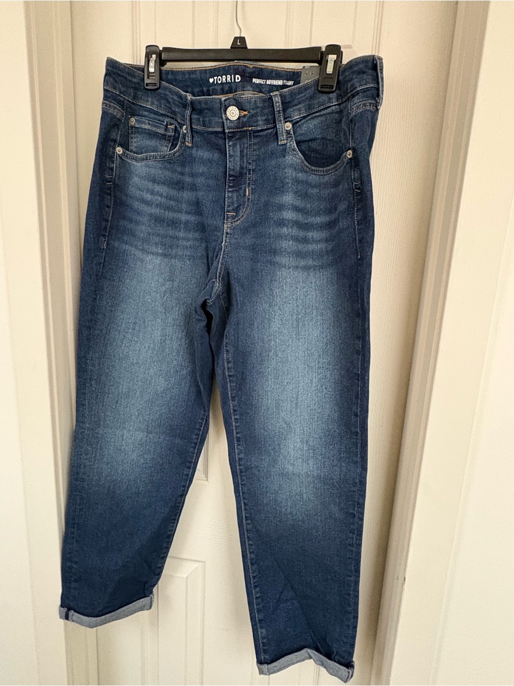torrid Medium Blue Boyfriend Jeans